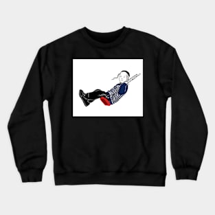 Swinging jewish boy Crewneck Sweatshirt